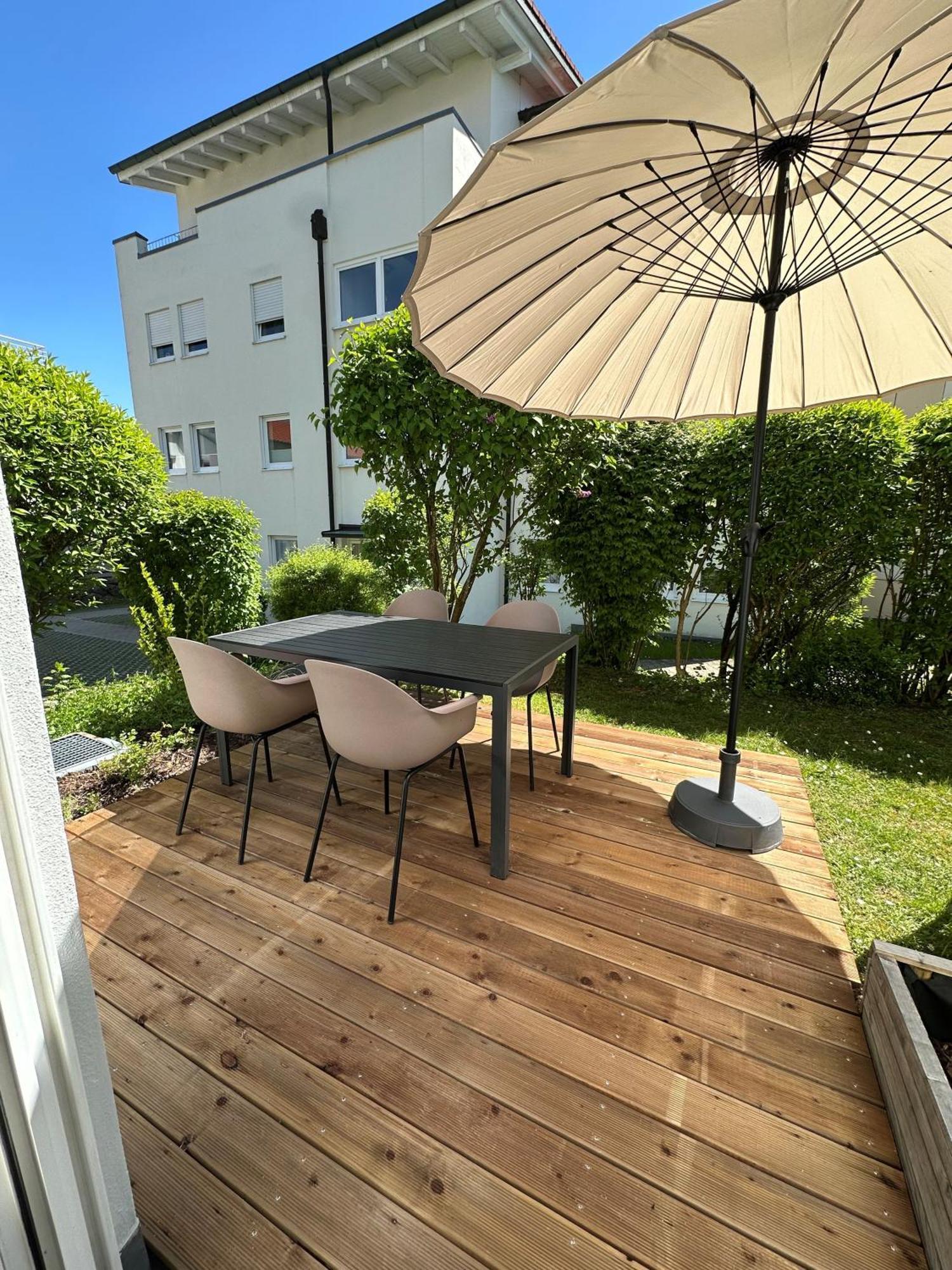 Stylisches 2-Raum-Apartment - In Center Parc Naehe Leutkirch im Allgäu エクステリア 写真